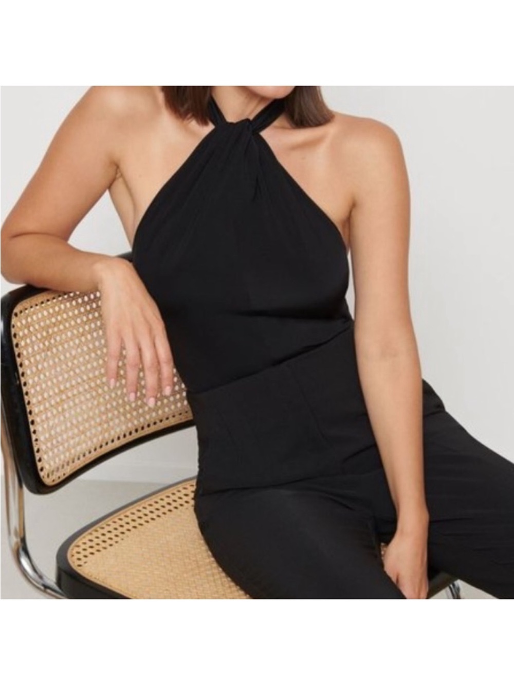 NWT Dynamite Chandail Halter Neck Bodysuit